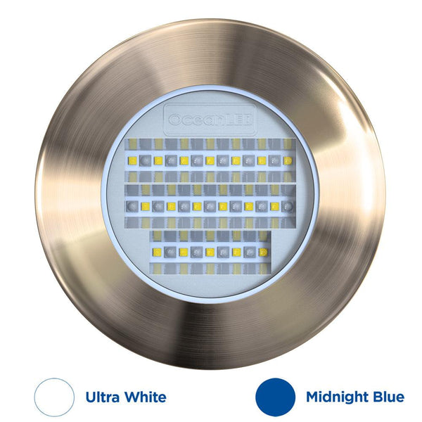 OceanLED Explore E6 XFM Underwater Light - Ultra White/Midnight Blue [E6009BW] - Essenbay Marine