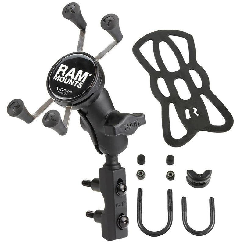 RAM Mount X-Grip Phone Mount w/Motorcycle Brake/Clutch Reservoir Base [RAM-B-174-A-UN7U] - Essenbay Marine