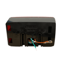 TecNiq 6" Seven Function Box Tail Light R-Side Pigtail w Ground Ring T86-RR2RG-1 - Essenbay Marine