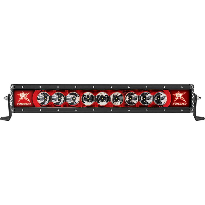 RIGID Industries Radiance+ 20" Red Backlight Black Housing [220023] - Essenbay Marine