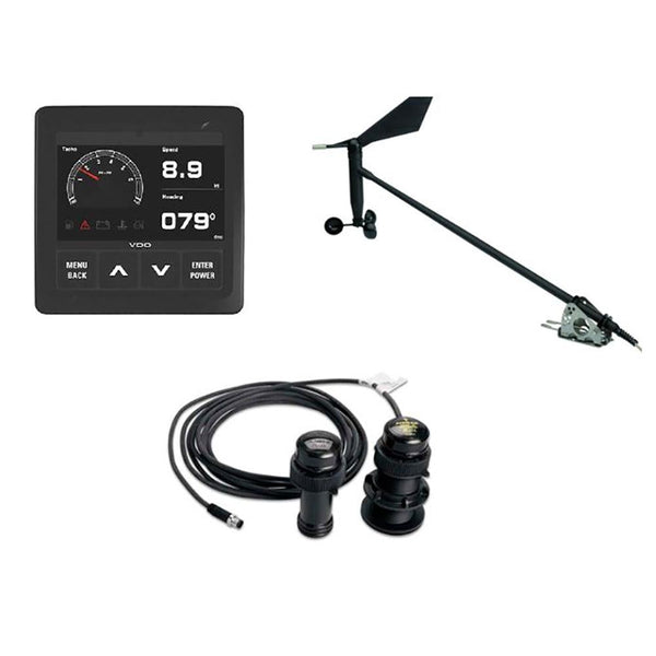 Veratron Navigation Kit f/Sail, Wind Sensor, Transducer, Display  Cables [A2C1352150002] - Essenbay Marine