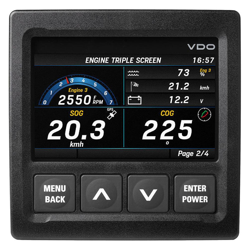 Veratron OceanLink 4.3" NMEA 2000 Certified TFT Gateway - Black [A2C1352150001] - Essenbay Marine