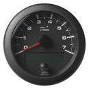 Veratron 3-3/8" (85MM) OceanLink NMEA 2000 Tachometer - 7000 RPM - Black Dial  Bezel [A2C1065810001] - Essenbay Marine