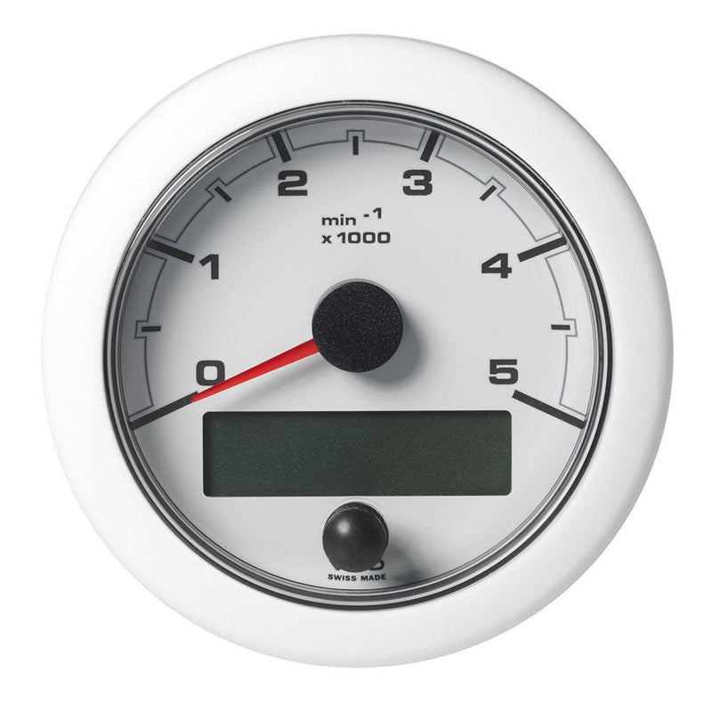 Veratron 3-3/8" (85mm) OceanLink NMEA 2000 Tachometer - 5000 RPM - White Dial  Bezel [A2C1065800001] - Essenbay Marine