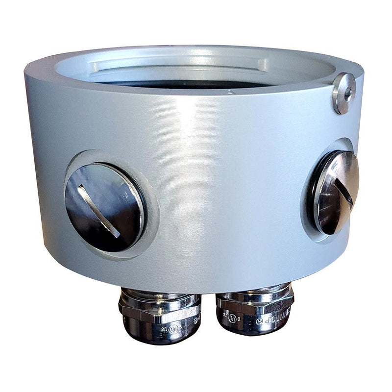 Lopolight Aluminum Mounting Base - Silver Housing [400-034] - Essenbay Marine