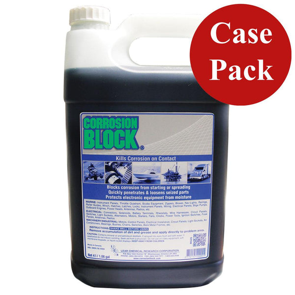 Corrosion Block Liquid 4-Liter Refill - Non-Hazmat, Non-Flammable  Non-Toxic *Case of 4* [20004CASE] - Essenbay Marine