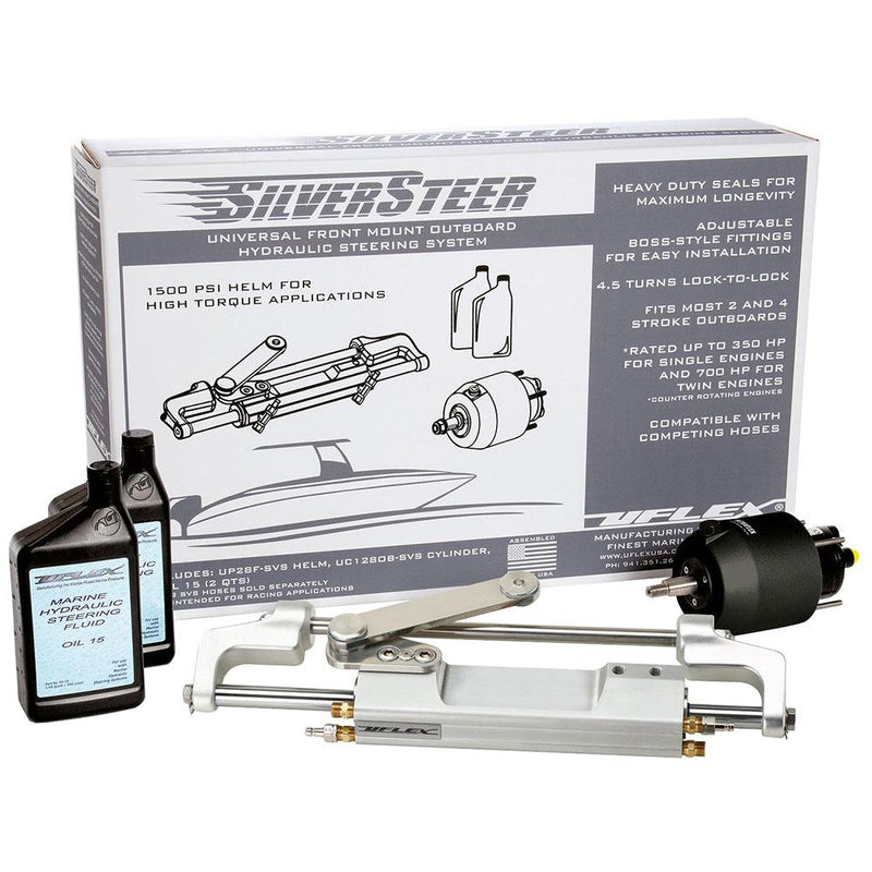 Uflex SilverSteer Outboard Hydraulic Tilt Steering System - UC130 V2 [SILVERSTEERXP2T] - Essenbay Marine