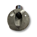 Marine Hardware 30° 7/8" Round Base Fitting, 2-1/2" Diameter, SSFB66077 - Essenbay Marine