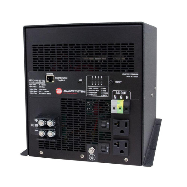 Analytic Systems AC Intelligent Pure Sine Wave Inverter, 2400W, 20-40V In, 110V Out [IPSI2400-20-110] - Essenbay Marine