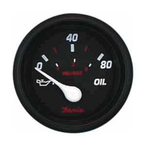 Faria Professional Red 2" Oil Pressure Gauge [14602] - Essenbay Marine