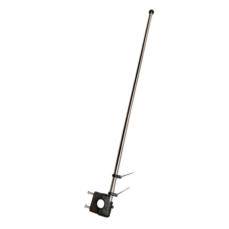 Sea-Dog Stainless Steel Rail Mount Flagpole - 30" [327124-1] - Essenbay Marine