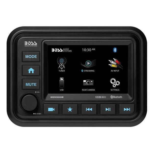 Boss Audio MGV550B Marine Stereo w/AM/FM/BT/Rear Camera [MGV550B] - Essenbay Marine