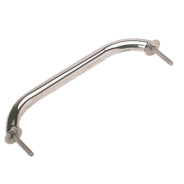 Sea-Dog Stainless Steel Stud Mount Flanged Hand Rail w/Mounting Flange - 10" [254209-1] - Essenbay Marine