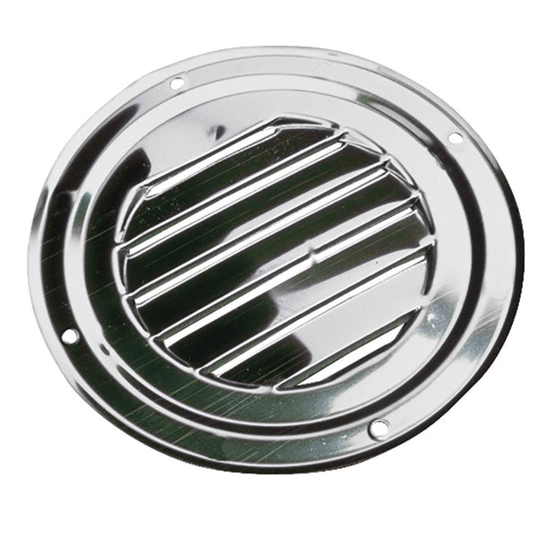 Sea-Dog Stainless Steel Round Louvered Vent - 4" [331424-1] - Essenbay Marine