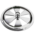 Sea-Dog Stainless Steel Butterfly Vent - Center Knob - 4" [331440-1] - Essenbay Marine