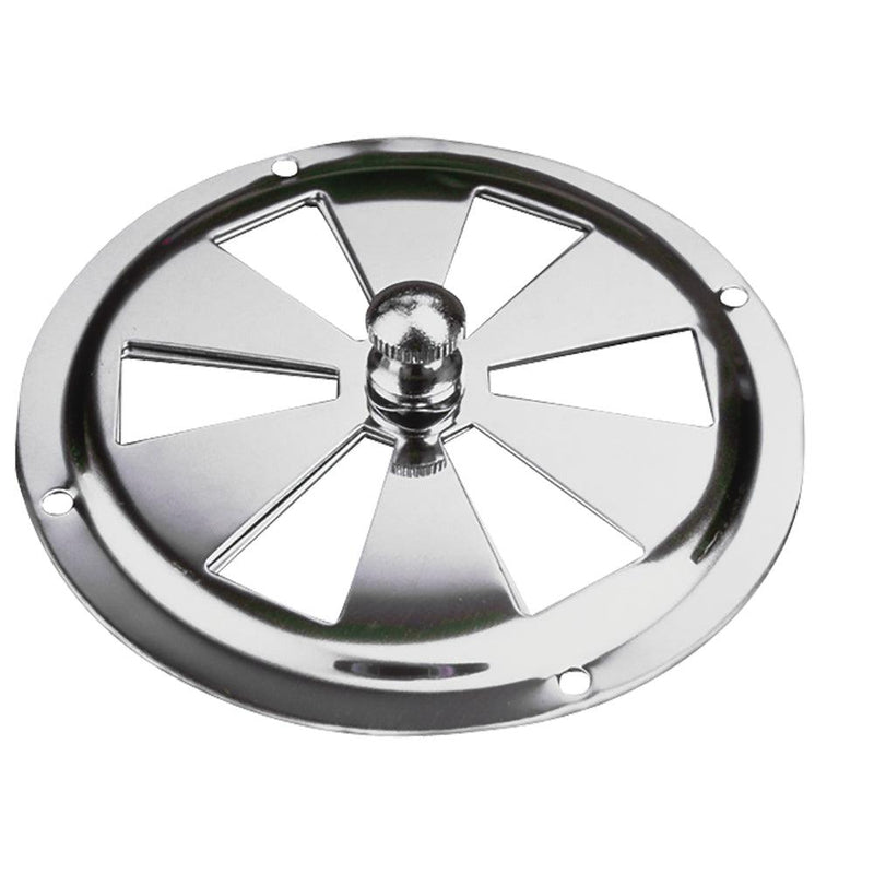 Sea-Dog Stainless Steel Butterfly Vent - Center Knob - 5" [331450-1] - Essenbay Marine