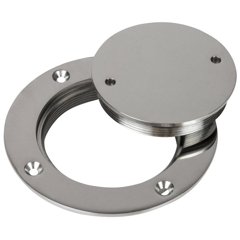 Sea-Dog Stainless Steel Deck Plate - 3" [335653-1] - Essenbay Marine