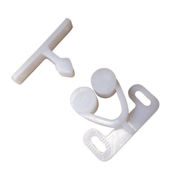 Sea-Dog Twin Roller Door Catch - White [227141-1] - Essenbay Marine