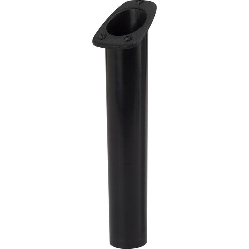 Sea-Dog Narrow Gunnel Flush Mount Rod Holder - Black [325060-1] - Essenbay Marine