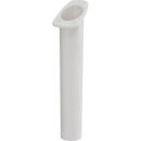 Sea-Dog Narrow Gunnel Flush Mount Rod Holder - White [325061-1] - Essenbay Marine