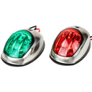 Sea-Dog Stainless Steel LED Navigation Lights - Port  Starboard [400070-1] - Essenbay Marine