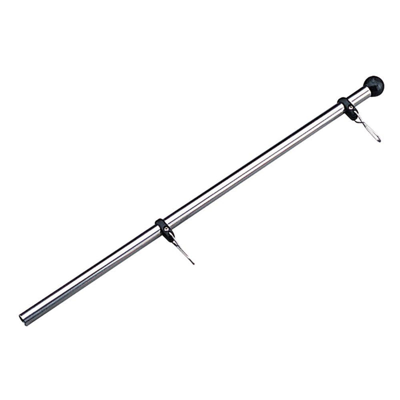 Sea-Dog Stainless Steel Replacement Flag Pole - 1/2"x30" [328114-1] - Essenbay Marine