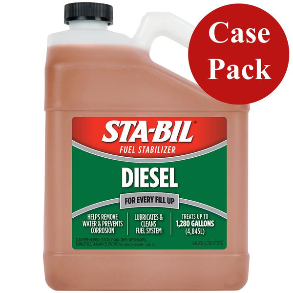 STA-BIL Diesel Formula Fuel Stabilizer  Performance Improver - 1 Gallon *Case of 4* [22255CASE] - Essenbay Marine