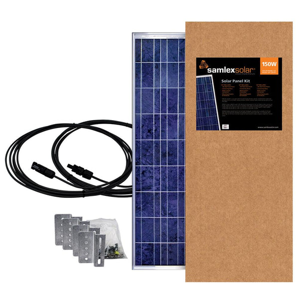 Samlex 150W Solar Panel Kit [SSP-150-KIT] - Essenbay Marine