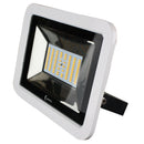 Lunasea 35W Slimline LED Floodlight, 120/240VAC Only, Cool White, 4500 Lumens, 3 Cord - White Housing [LLB-36MN-41-00] - Essenbay Marine
