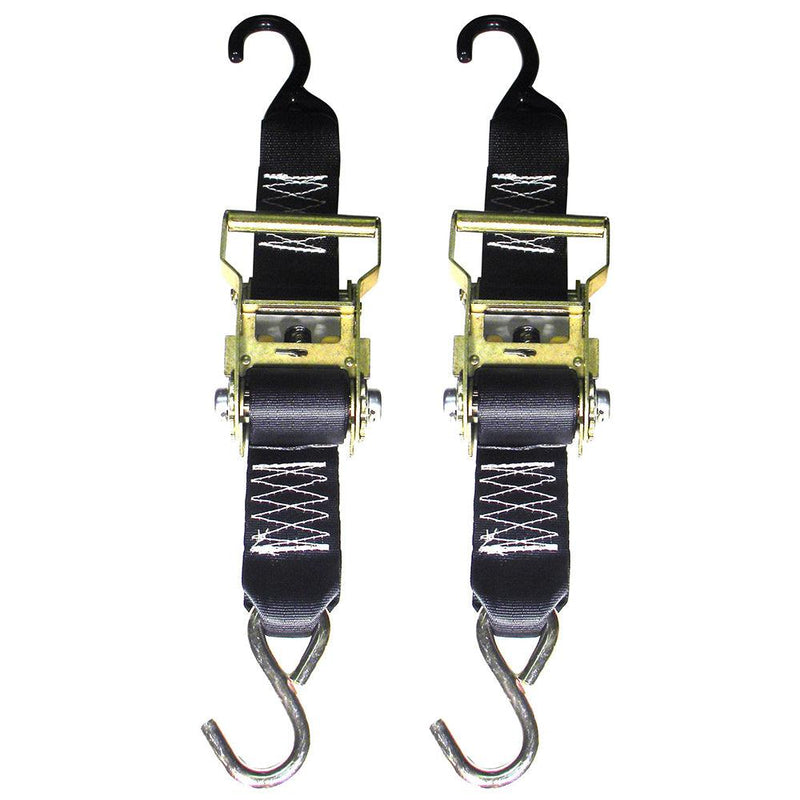 Rod Saver Heavy-Duty Ratchet Trailer Tie-Down - 2" x 3 - Pair [R2TTD3] - Essenbay Marine