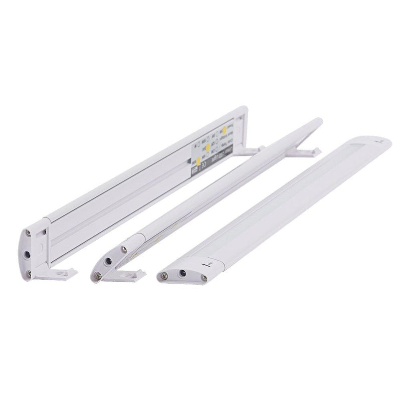 Lunasea LED Light Bar - Built-In Dimmer, Adjustable Linear Angle, 12" Length, 24VDC - Warm White [LLB-32KW-11-00] - Essenbay Marine