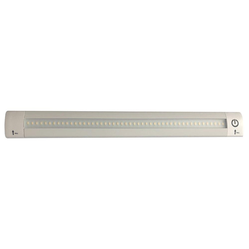 Lunasea LED Light Bar - Built-In Dimmer, Adjustable Linear Angle, 12" Length, 24VDC - Warm White [LLB-32KW-11-00] - Essenbay Marine