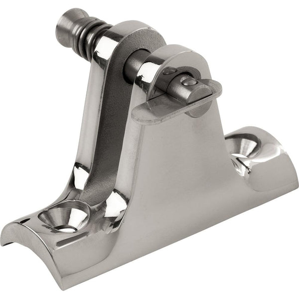 Sea-Dog Stainless Steel 90 Concave Base Deck Hinge - Removable Pin [270245-1] - Essenbay Marine