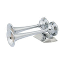 Marinco 12V Chrome Plated Dual Trumpet Mini Air Horn [10108] - Essenbay Marine