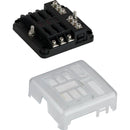 Sea-Dog Blade Style LED Indicator Fuse Block w/Negative Bus Bar - 6 Circuit [445185-1] - Essenbay Marine