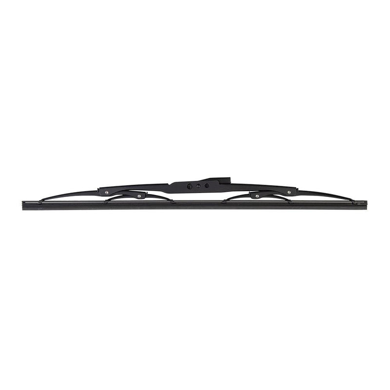 Marinco Deluxe Stainless Steel Wiper Blade - Black - 12" [34012B] - Essenbay Marine