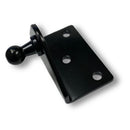 Gas Shock Mounting Bracket 3 Hole 10mm Stud Black AB180B - Essenbay Marine
