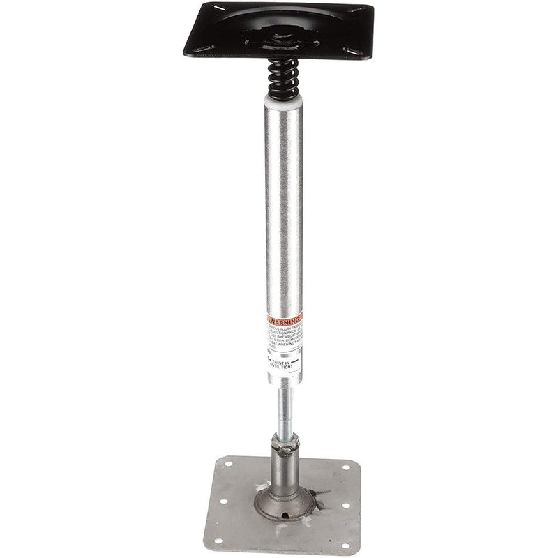 Attwood SWIVL-EZE LockN-Pin 3/4" Pedestal Kit 13" Post 7" x 7" Stainless Steel Base Plate Threaded [977339-T] - Essenbay Marine