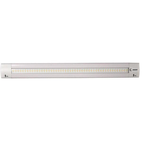 Lunasea 12" Adjustable Angle LED Light Bar - w/Push Button Switch - 12VDC - Warm White [LLB-32KW-01-M0] - Essenbay Marine