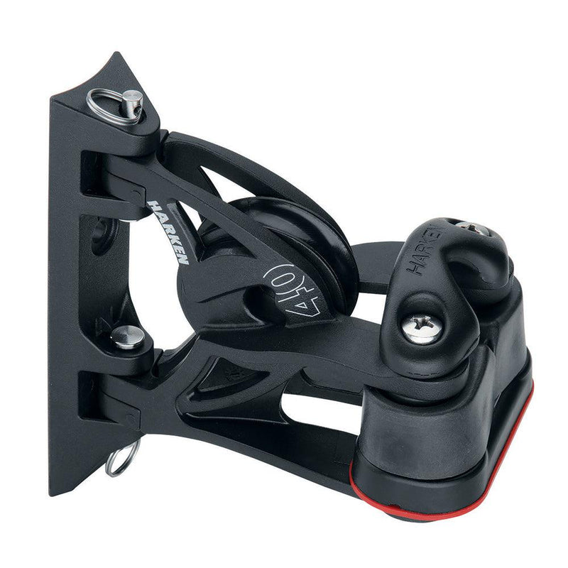 Harken 40mm Pivoting Lead Block - Carbo-Cam Cleat [2157] - Essenbay Marine