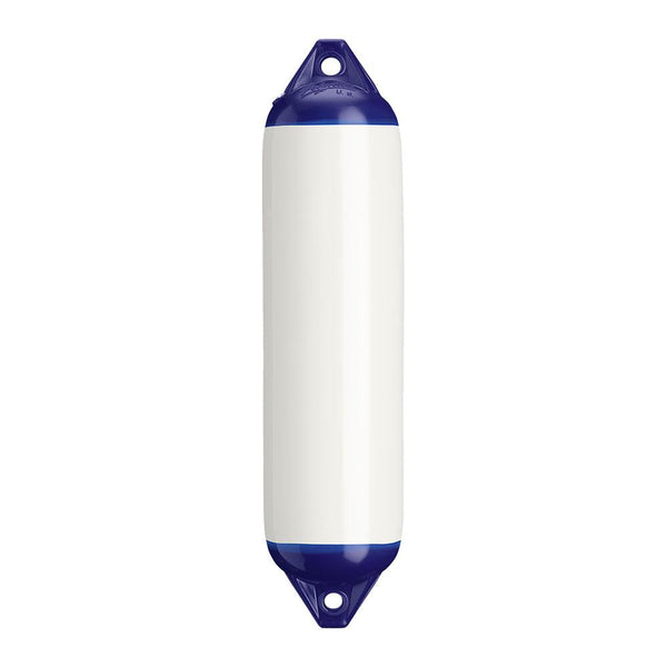 Polyform F-1 Twin Eye Fender 6" x 24" - White [F-1-WHITE] - Essenbay Marine