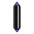 Polyform F-1 Twin Eye Fender 6" x 24" - Black [F-1-BLACK] - Essenbay Marine