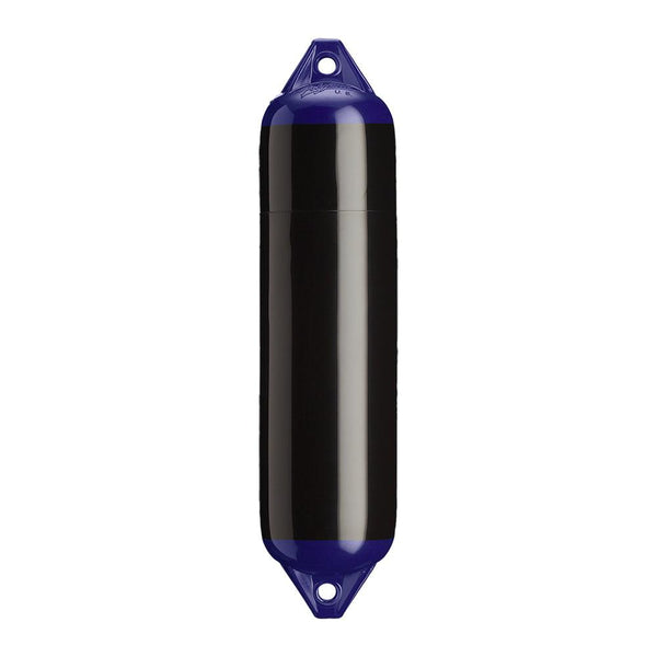 Polyform F-1 Twin Eye Fender 6" x 24" - Black [F-1-BLACK] - Essenbay Marine