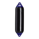Polyform F-6 Twin Eye Fender 11" x 42" - Black [F-6-BLACK] - Essenbay Marine