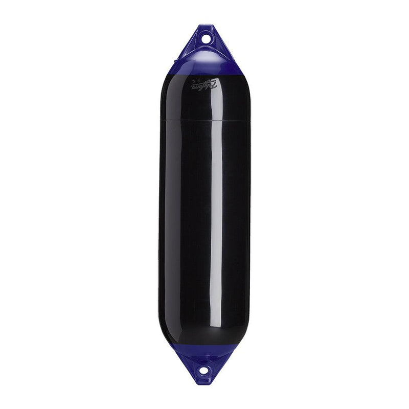 Polyform F-6 Twin Eye Fender 11" x 42" - Black [F-6-BLACK] - Essenbay Marine