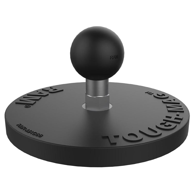 RAM Mount RAM Tough-Mag 88MM Diameter Ball Base [RAM-B-MAG88U] - Essenbay Marine