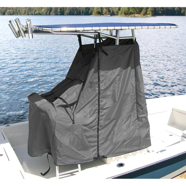 Taylor Made Universal T-Top Center Console Cover - Grey - Measures 48"W X 60'L X 66"H [67852OG] - Essenbay Marine
