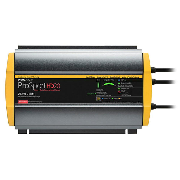 ProMariner ProSportHD 20 Global Gen 4 - 20 Amp - 2 Bank Battery Charger [44028] - Essenbay Marine
