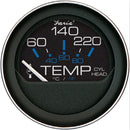 Faria Coral 2" Cylinder Head Temperature Gauge (60-120 F) w/Sender [13009] - Essenbay Marine