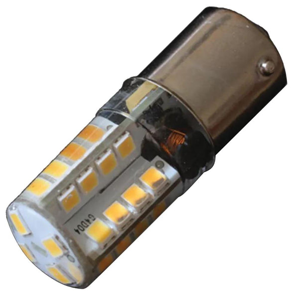 Lunasea BA15S Silicone Encapsulated LED Light Bulb - 10-30 VDC - 220 Lumen - Cool White [LLB-22KC-21-00] - Essenbay Marine